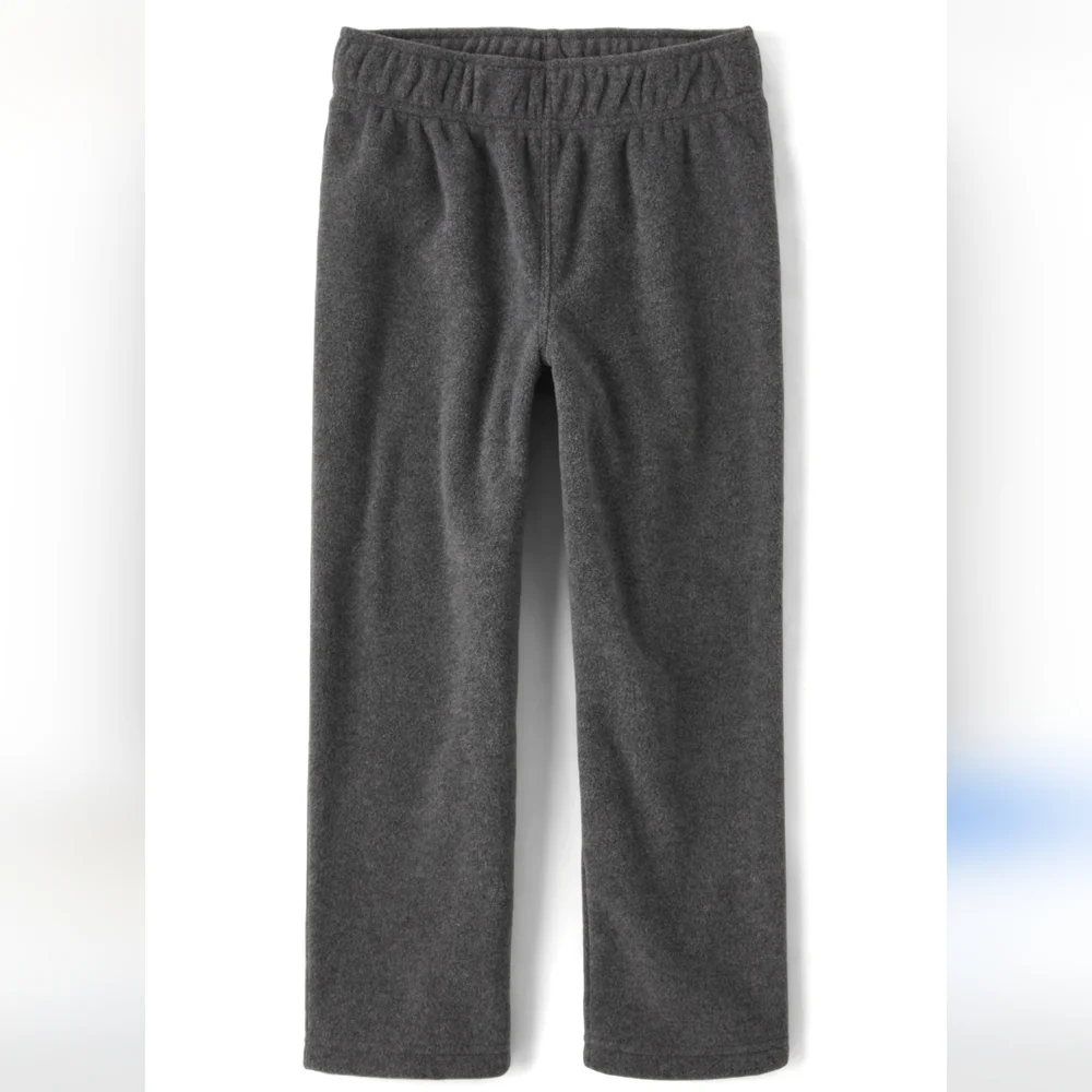 The Children's Place Dark Gray Fleece Sweatpants